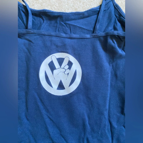 VW Volkswagen cami tank top small - Picture 2 of 5